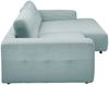 KAWOLA Sofa MIKA Ecksofa Cord hellblau Longchair rechts 86 x 167 x 276 cm Bild 5