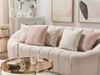 Kissen 2er Set Ohne Muster PEONY 45 x 45 cm Rosa Bild 3