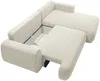 Vente-unique - MONELIA Sofa Stoff Beige - B 167 cm x H 81 cm x L 270 cm Bild 5