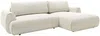 Vente-unique - MONELIA Sofa Stoff Beige - B 167 cm x H 81 cm x L 270 cm Bild 3