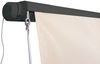 Elektrische Vollkassetten-Markise T124, 4x3m ausfahrbarer Volant ~ Polyester Creme, anthrazit Bild 5