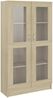 vidaXL Vitrinenschrank Sonoma-Eiche 82,5x30,5x150 cm Holzwerkstoff 802762 Bild 2