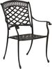 Inko Stapelstuhl Urban Alu-Guss 67x63x92 cm Gartenstuhl 2 Farben zur Wahl Weiß Bild 3