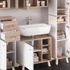 Badmöbel-Set Senyo Weiß 5 Teile Vicco Bild 5