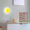 LED Wandlampe, Nachtlicht, Smiley, H 6,5 cm Bild 3