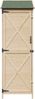 vidaXL Gartenschuppen Natur 59,5 x 56 x 176,5 cm Massivholz aus Fichte 42033476 Bild 5