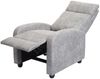 Fernsehsessel HWC-F76, Relaxsessel Sessel Liegesessel, Liegefunktion verstellbar Stoff/Textil ~ vintage hellgrau Bild 5