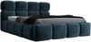 Polsterbett MONAKO 160x200 mit Matratze, Bettkasten und Lattenrost. Farbe: Azur 12 Bild 4