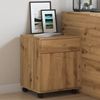 vidaXL Rollcontainer Artisan-Eiche 45x38x54 cm Holzwerkstoff 856655 Bild 4