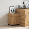 vidaXL Rollcontainer Artisan-Eiche 45x38x54 cm Holzwerkstoff 856655 Bild 3