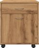 vidaXL Rollcontainer Artisan-Eiche 45x38x54 cm Holzwerkstoff 856655 Bild 5