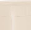vidaXL Fußhocker Beige 70x55x41 cm Mikrofasergewebe 349366 Bild 5
