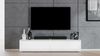 AX LIVING TV Board Loriano 180 cm Fernsehschrank weiß Matt/Hochglanz Bild 4