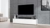 AX LIVING TV Board Loriano 180 cm Fernsehschrank weiß Matt/Hochglanz Bild 3