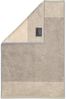 CAWÖ Gästetuch - Luxury Home, C Two-Tone, Walkfrottier Graphit 30x50cm Bild 5