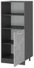 Herdumbauschrank R-Line Beton 60 cm Vicco Bild 3