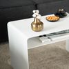 HOME DELUXE Beistelltisch aus Metall ZIMA - 58 x 38 cm Weiß Made in Germany Bild 5