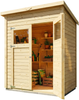 Alpholz Gerätehaus Mollie Gerätehaus aus Holz Geräteschrank mit 14 mm Wandstärke Gartenhaus mit Montagematerial Bild 4