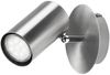 LED Wandstrahler FAINAS Silber, Spot schwenkbar, Breite 11cm Bild 2