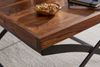 Couchtisch Massivholztisch LALI 63x63x39 cm Holz Sheesham Bild 3