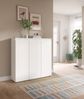 Universalschrank (B/H/T: 105x111x37 cm) in weiß Bild 5