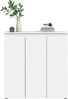 Universalschrank (B/H/T: 105x111x37 cm) in weiß Bild 2