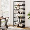 Tribesigns Bücherregal Standregal, Leiterregal mit 6 Ebenen für Wohnzimmer, einfacher Aufbau Bild 2
