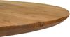 Esstisch rund Akazie 120x120x76 natur lackiert Bild 2