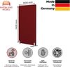 Rheinland Möbel FocusWall STW1014 – Akustik-Stellwand 1000×1400 mm in Stofffarbe Calypso inkl. Standfüßen – Schreibtisch-Trennwand für Büro & Homeoffice – Schallschutz – Made in Germany Bild 2