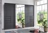 Schwebetürenschrank Sophia / Saigon, Holzwerkstoff, Schwarz, 270 x 208 x 65 cm Bild 3