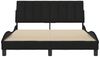 vidaXL Bettgestell ohne Matratze "Hanko" Schwarz 120x200 cm Stoff 3310379 Bild 4