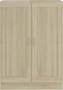 vidaXL Bücherschrank Sonoma-Eiche 82,5x30,5x115 cm Holzwerkstoff 802717 Bild 5