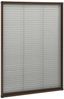 vidaXL Insektenschutz-Plissee für Fenster Aluminium Braun 80x120 cm 148655 Bild 3