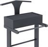 Herrendiener Lulboll 44x35x110 cm Grau [en. casa] Bild 4