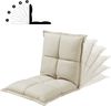 Bodensessel Deinze im 2er-Set verstellbar Beige [en. casa] Bild 5