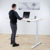 Schreibtisch elektrisch höhenverstellbar, Ergonomische Arbeitstisch, Gestell und Tischplatte Bild 2