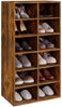 vidaXL Schuhregal Räuchereiche 54x34x100,5 cm Holzwerkstoff 815309 Bild 3
