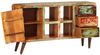 vidaXL Kommode Massivholz 1 Tür 4 Fächer und 3 Schubladen 240957 Bild 3