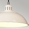 Pendelleuchte, Deckenlampe, Stahl, Rot, D Creme cm Bild 4