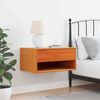 vidaXL Nachttisch Wachsbraun 50 x 32,5 x 24 cm Massivholz Kiefer 873479 Bild 4