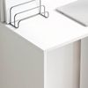 vidaXL Schreibtisch mit Regal Weiß 78,5 x 37 x 154,5 cm Holzwerkstoff 869338 Bild 4