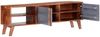 vidaXL TV-Schrank Grau 140x30x45 cm Massivholz 286369 Bild 2