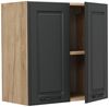 Hängeschrank R-Line Anthrazit Landhaus 60 cm Vicco Bild 4