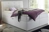 Boxspringbett MONZA mit Bettkasten Kunstleder Weiß 180x200 cm Bild 4