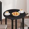 vidaXL Tischplatte Schwarz 60 x 60 x 1,5 cm Holzwerkstoff 880402 Bild 3