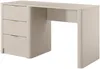 Vente-unique - ELONARIA Büromöbel Holz, Platte BeigeGold - B 55,1 cm x H 76,4 cm x L 140,4 cm Bild 2