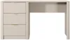 Vente-unique - ELONARIA Büromöbel Holz, Platte BeigeGold - B 55,1 cm x H 76,4 cm x L 140,4 cm Bild 3
