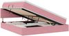vidaXL Bett mit Stauraum und LED mit Matratze Rosa 160 x 200 cm Samt 3371408 Bild 2