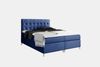 99rooms Sorento Boxspringbett Velours 160x200 cm Dunkelblau Bild 3