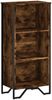 vidaXL Bücherregal Räuchereiche 50x31x106 cm Holzwerkstoff 848606 Bild 2